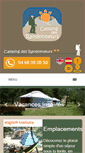 Mobile Screenshot of campingdesrandonneurs.com